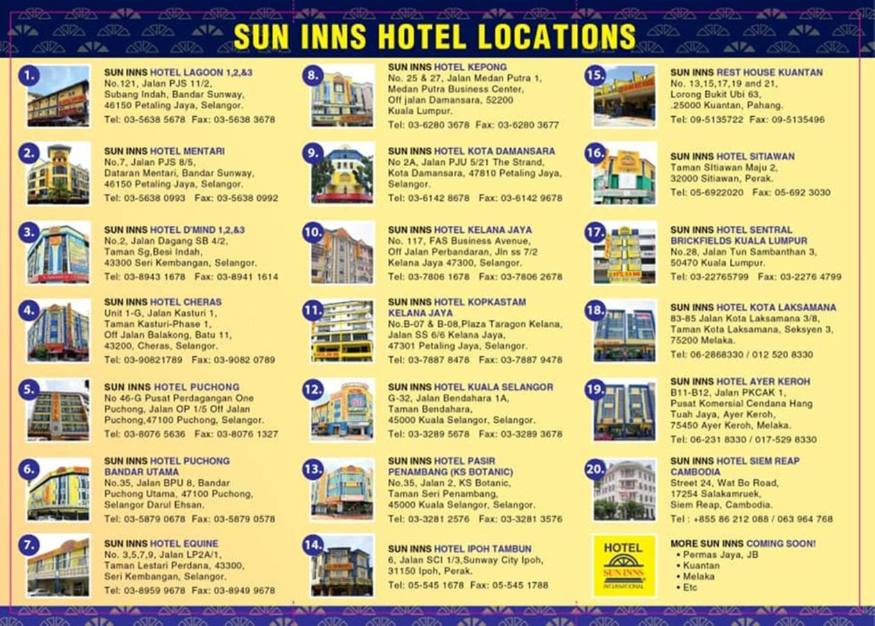 Sun Inns Hotel Ayer Keroh Bagian luar foto